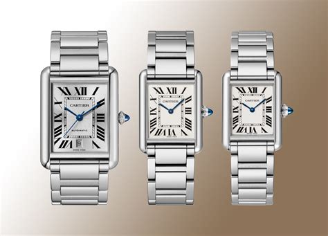 cartier must de tank|cartier tank must size comparison.